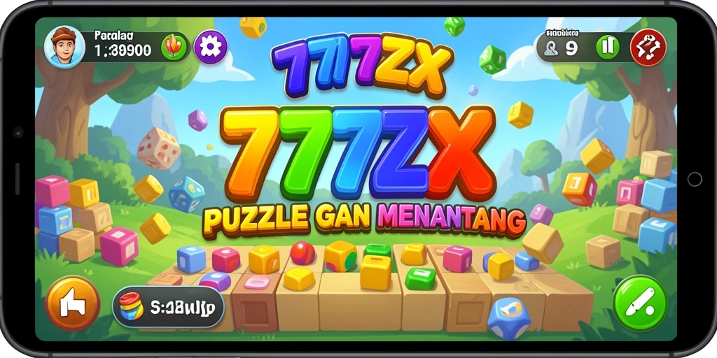 Tampilan screenshot permainan 777ZX dengan gameplay Puzzle yang menarik.