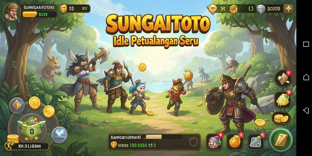 Tampilan gameplay SUNGAITOTO yang menarik dan interaktif.