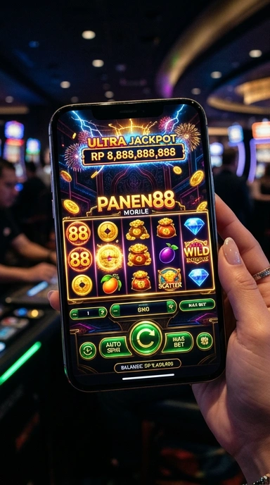 Tampilan utama aplikasi panen88 yang mudah digunakan.
